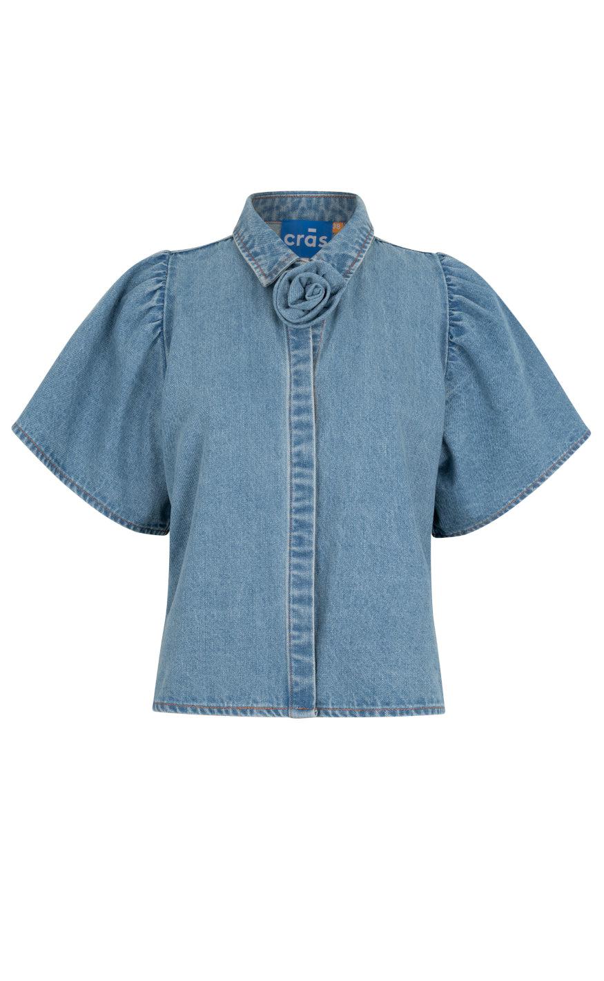 Cras Bluse  Andy Denim Light Blue