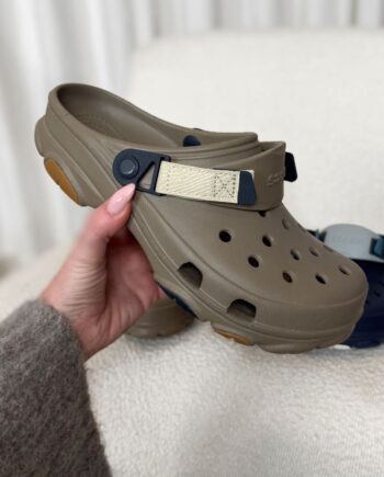 Crocs Træsko All Terrain Clog Khaki Multi