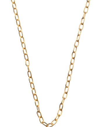 Enamel Copenhagen Halskæde Medium Charm Gold Colour