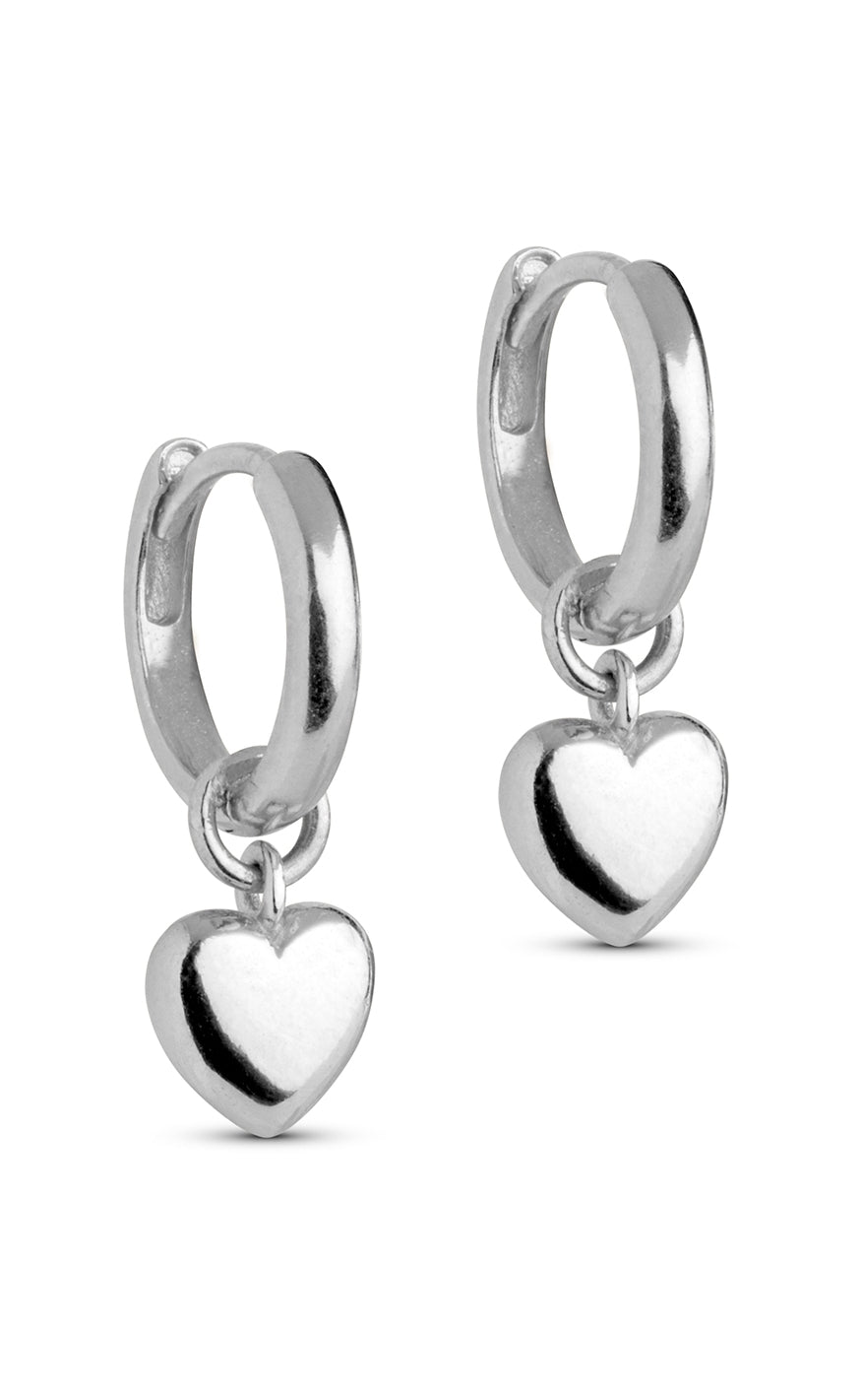 Enamel Copenhagen øreringe Amore Silver Colour
