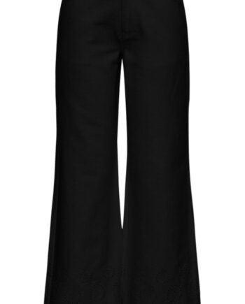 Global Funk Bukser Amarillo Scallop-  Black