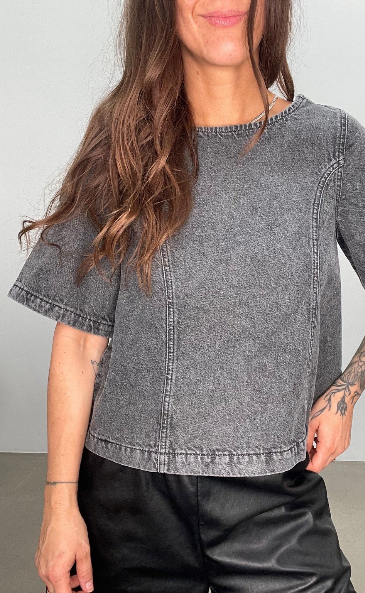 Global Funk Top Ananea Demon Grey