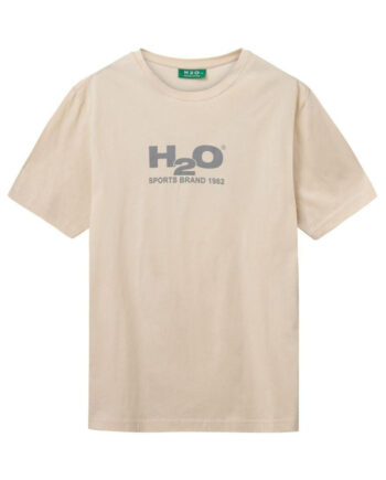 H2o  -shirt Logo Chalk Grey