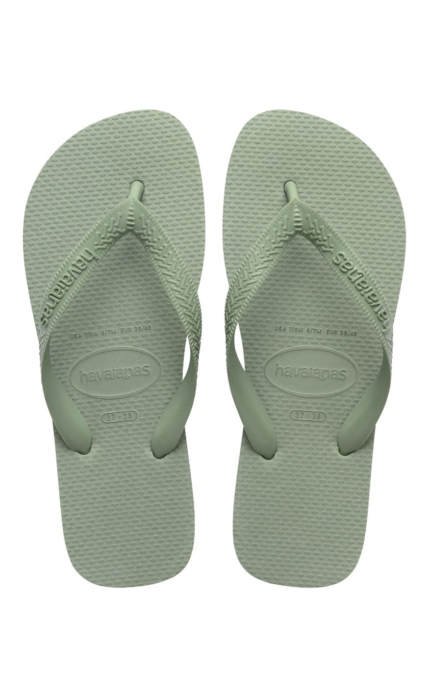 Havaianas Klipklapper Sandal Top Senses Smoke Green