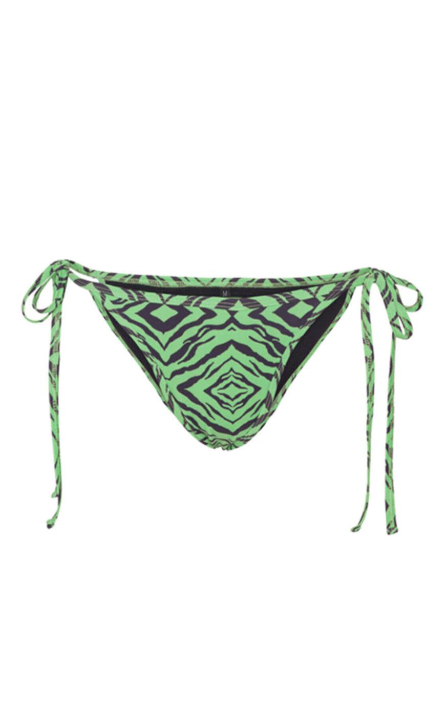 Hunkøn Bikini Underdel Lilly Green Tiger Art Print