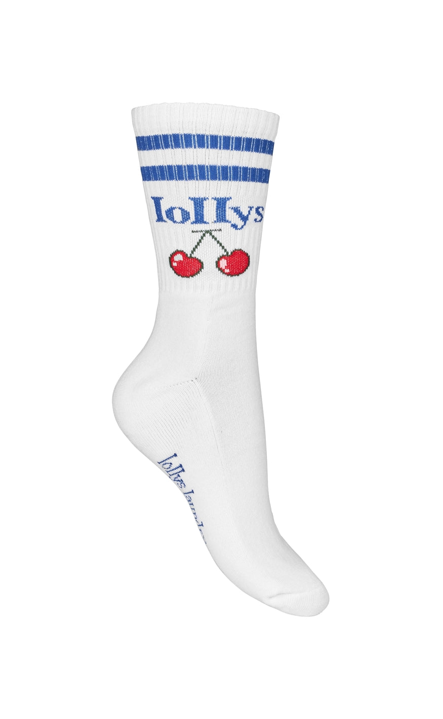 Lollys Laundry Strømper Revel Neon Blue
