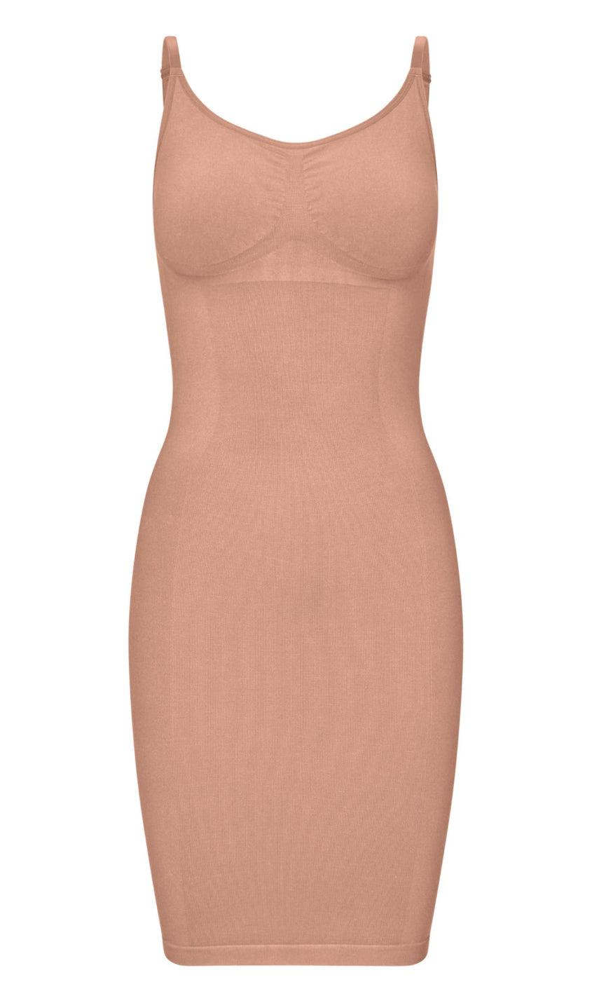 Lykkeland Ateliér Kjole Slip Tan