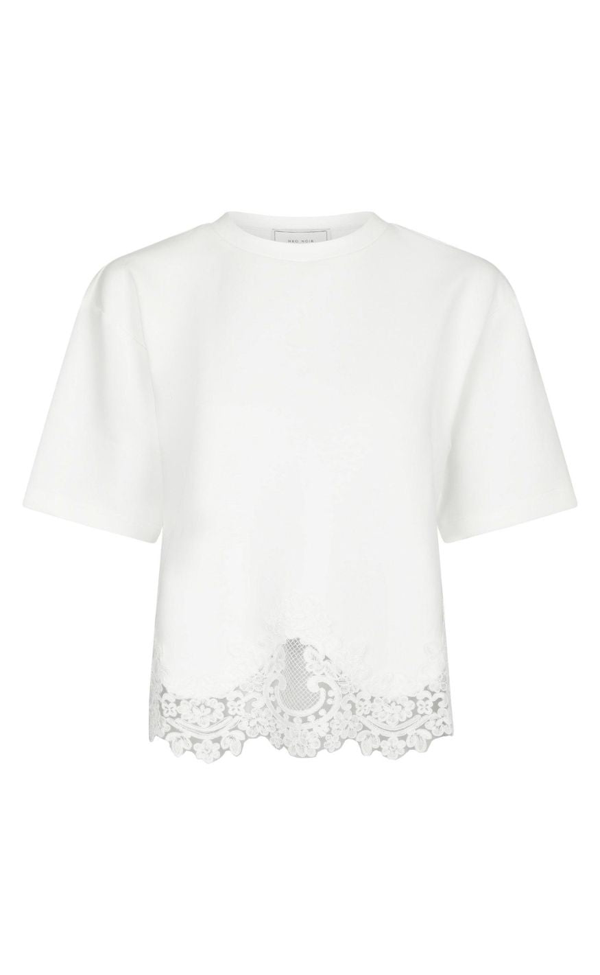 Neo Noir -shirt Iria Lace White