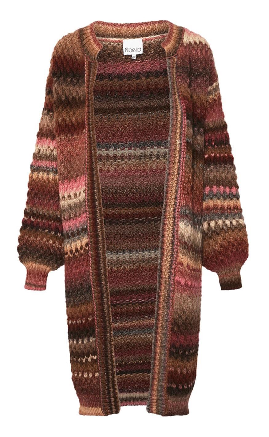 Noella Cardigan Gio Rust Mix