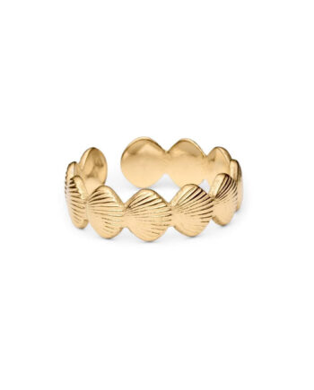 Smykkeli Copenhagen Ring Shell Golden