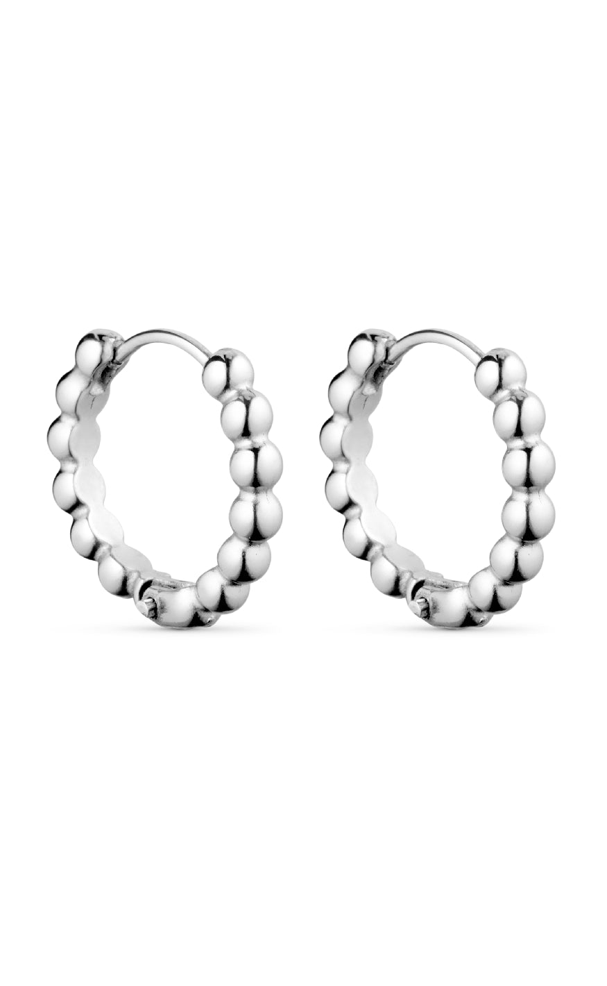 Smykkeli Copenhagen øreringe Emily Small Silver Colour
