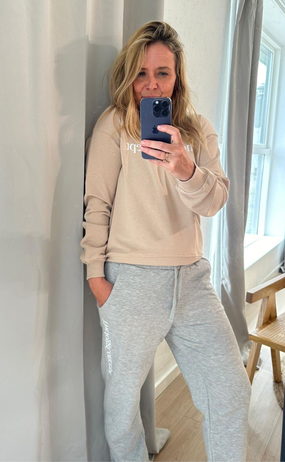 The Jogg Concept Bukser Safine Light Grey Melange