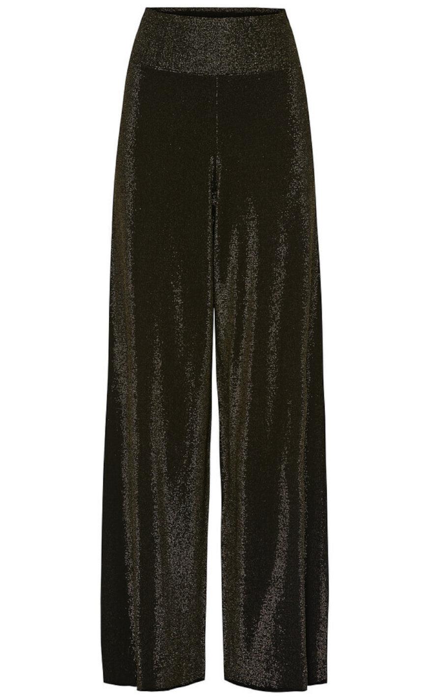 Tim   Simonsen Bukser Las Vegas Black  Gold Glitter