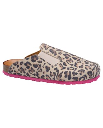 Tim   Simonsen Sandaler Sophie Leopard Crudo Fuxia