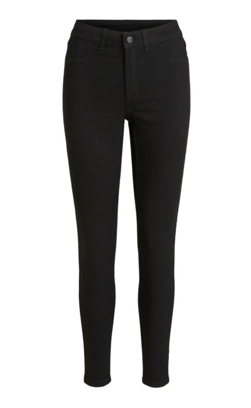 Vila Bukser Jeggy Ana Black Denim
