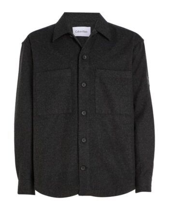 Wool Blend Overshirt