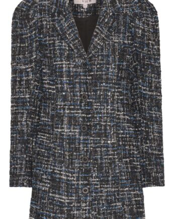 -view Blazer Carly Bouchle Black Blue
