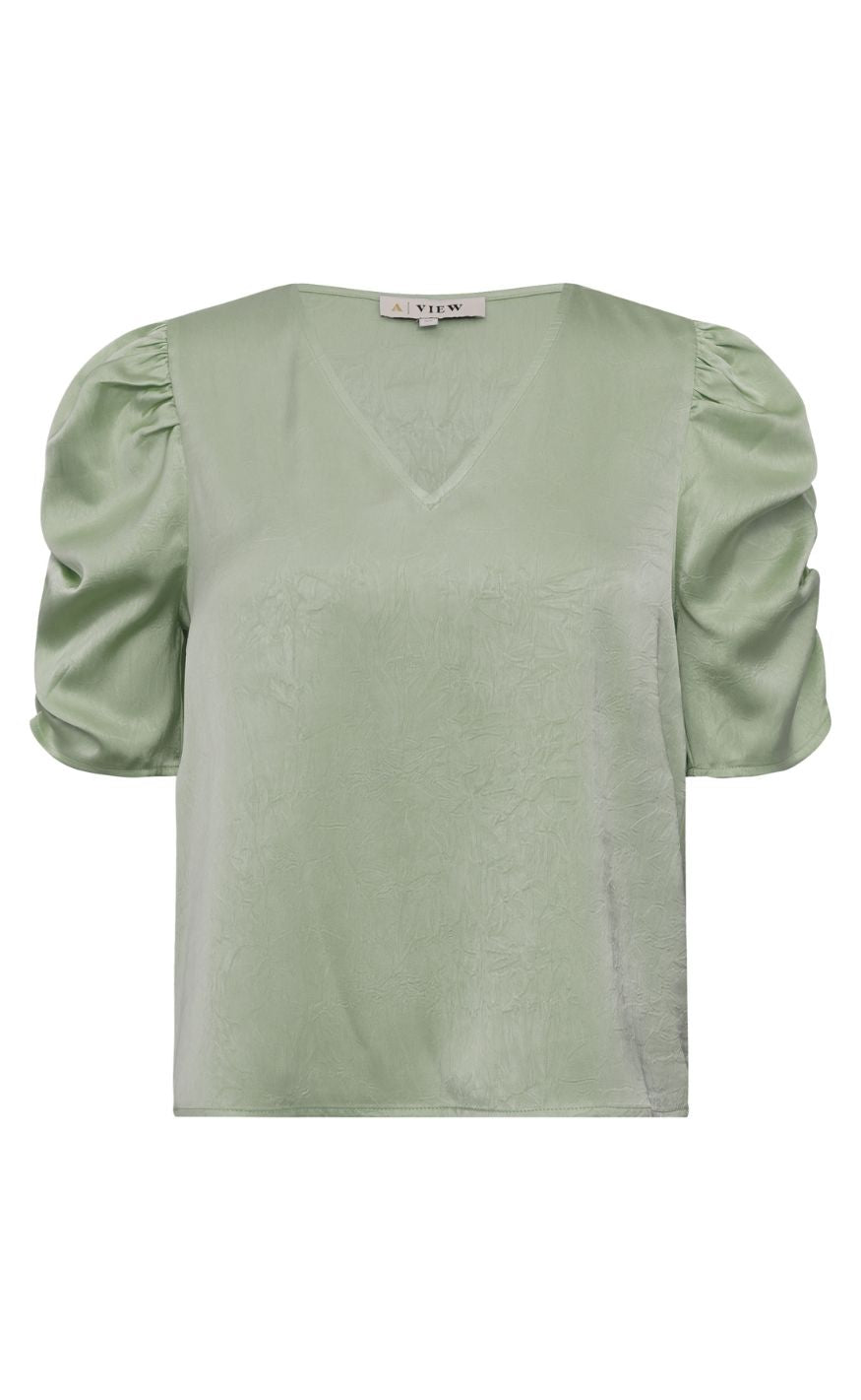 -view Bluse Sindrella Dusty Green