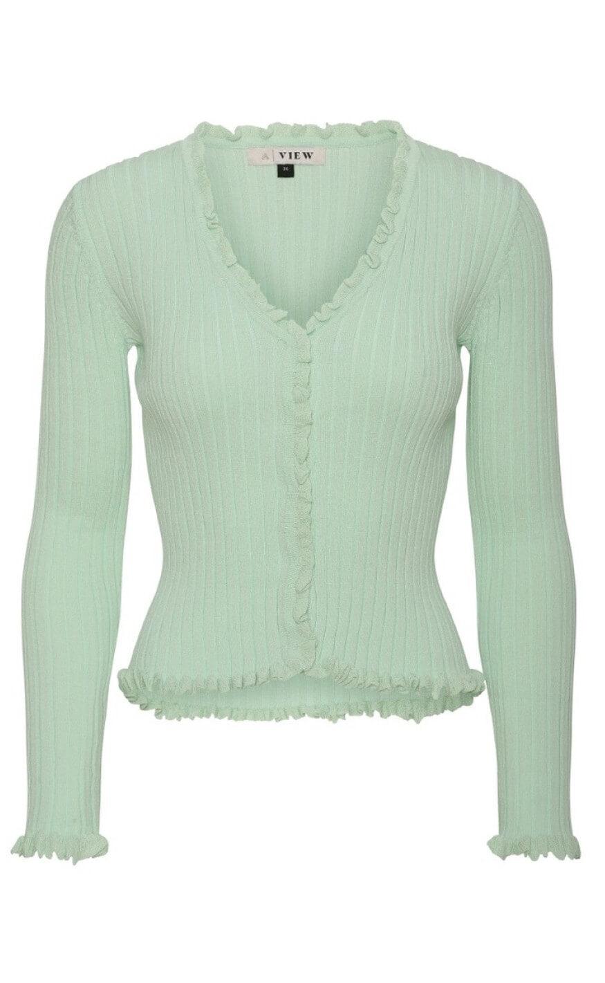 -view Cardigan Fabian Grape