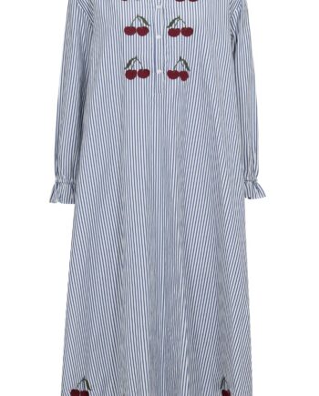 -view Kjole Alize Blue White Stribe