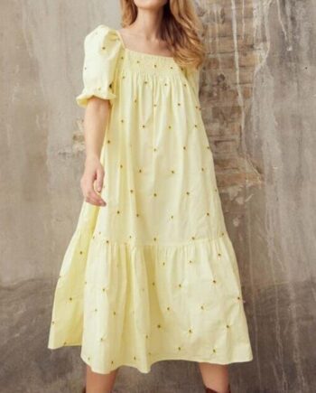 -view Kjole Ruth Yellow