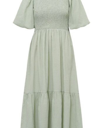 -view Kjole Signa Dusty Green