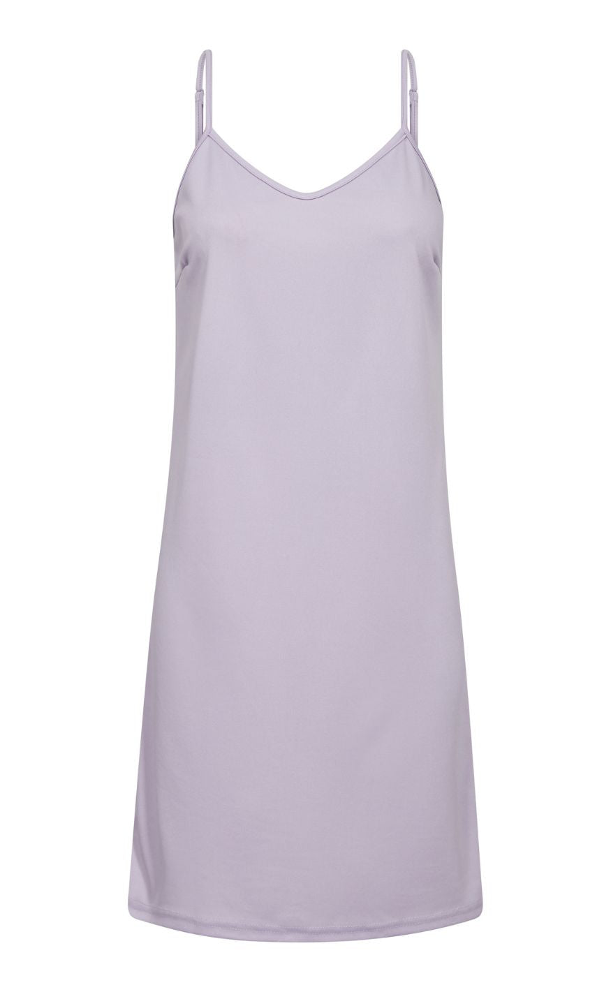 -view Kjole Slip Lilac