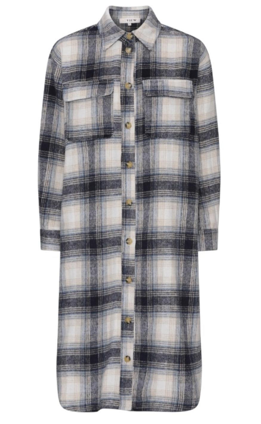 -view Skjorte Stine Long Navy