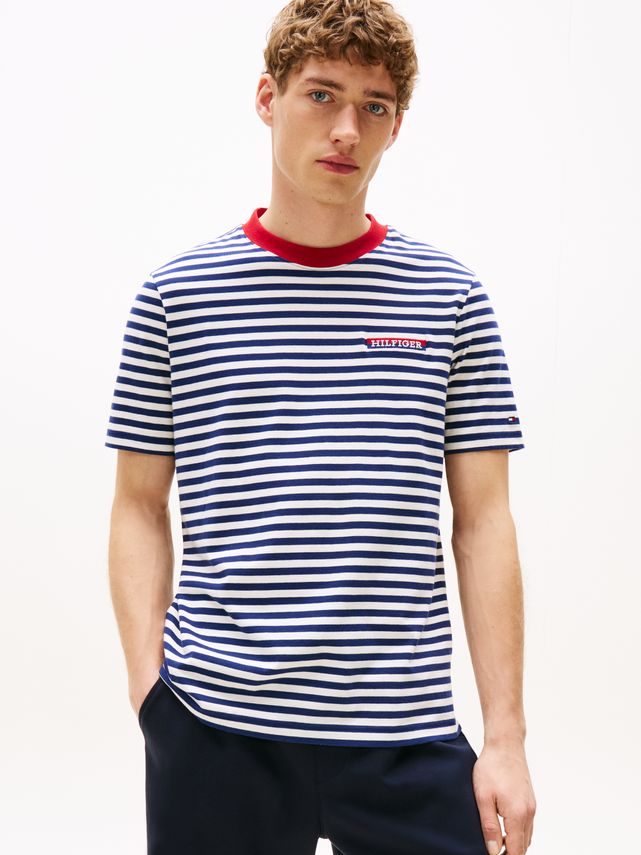 Americana Graphic Striped Tee