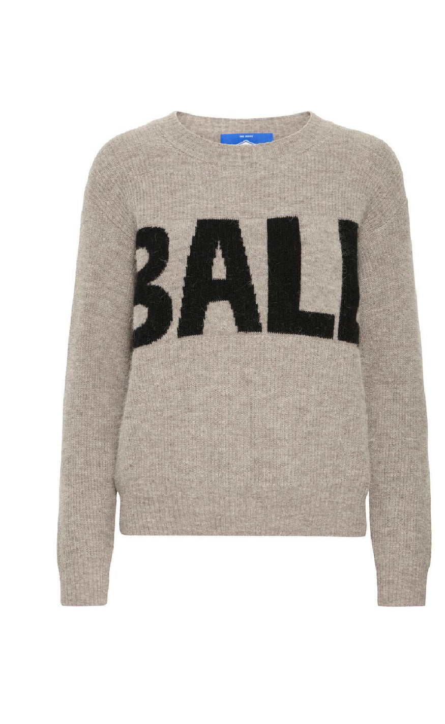 Ball Original Striktrøje Stacy Logo Vintage Khaki