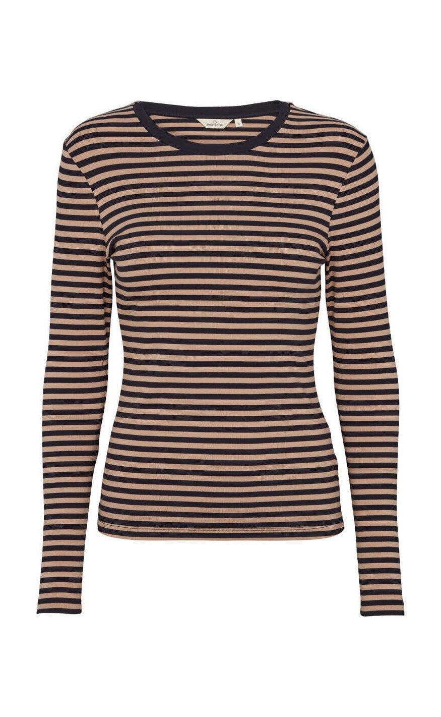 Basic Apparel Bluse Ludmilla Black Amphora