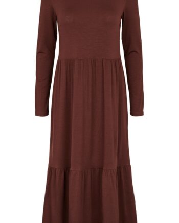 Basic Apparel Kjole Joline Bitter Chocolate