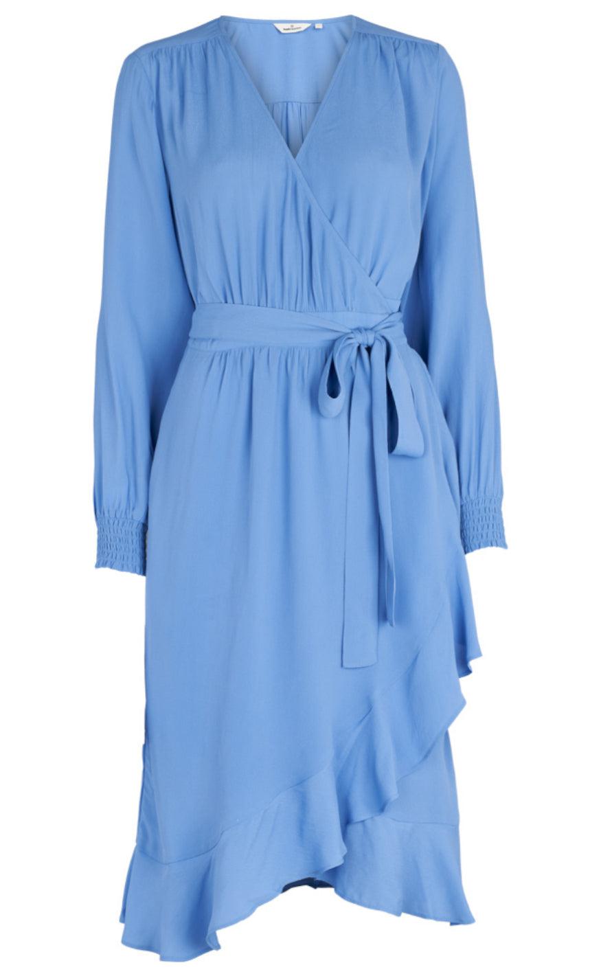 Basic Apparel Kjole Nilla Azure Blue