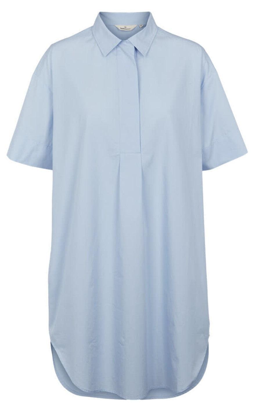 Basic Apparel Skjortekjole Vilde Tunique Cashmere Blue