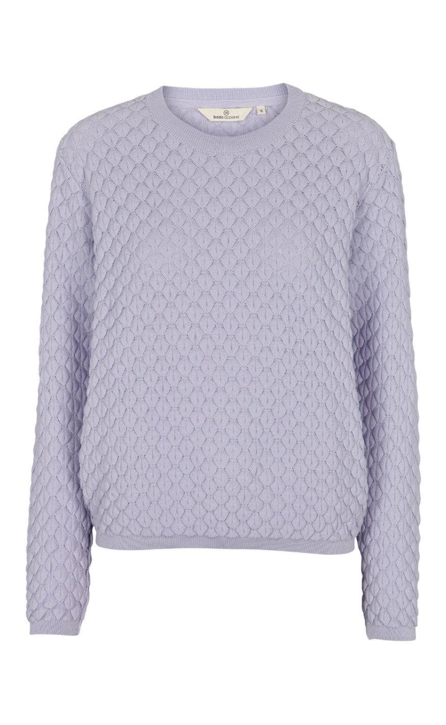 Basic Apparel Sweater Camilla Purple Heather