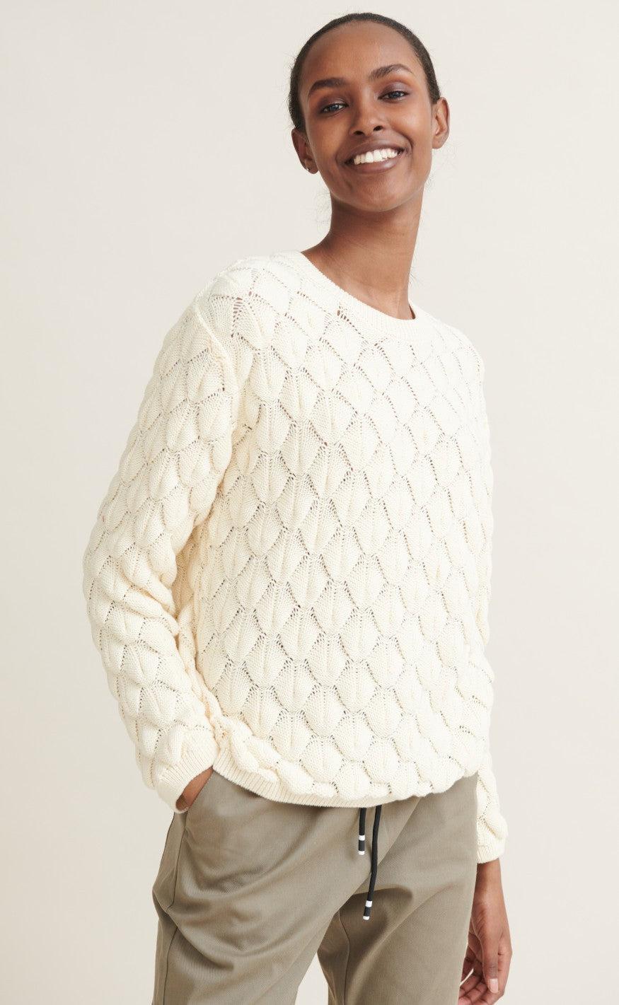 Basic Apparel Sweater Milla Whisper White
