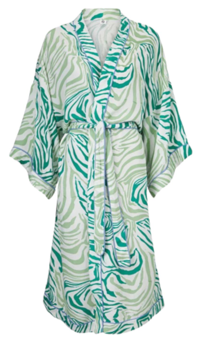 Beck Söndergaard Kimono Ziva Liberte Meadow Green