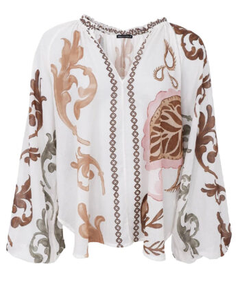 Black Colour Bluse Holly Off White
