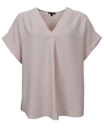Black Colour Bluse Samos Creme