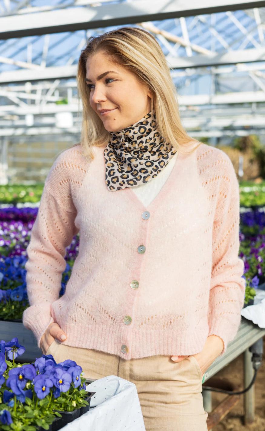 Black Colour Cardigan Dell Rose