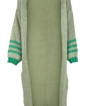 Black Colour Cardigan Fabienne Long Apple