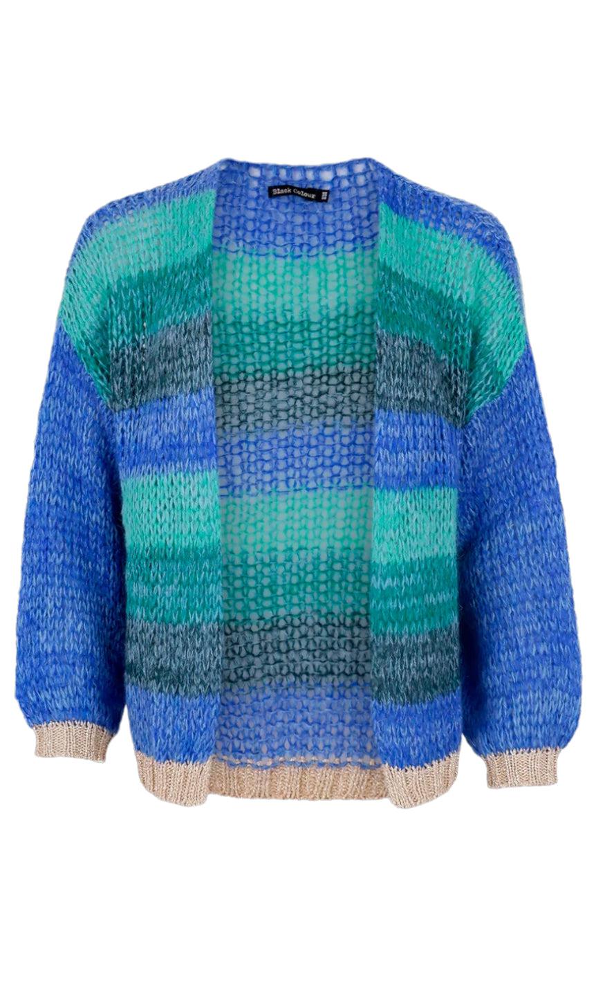 Black Colour Cardigan Filuca Green
