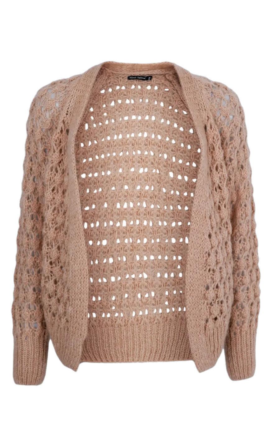 Black Colour Cardigan Trinity Latte