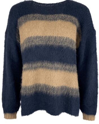Black Colour Jumper Avery Navy Frappe