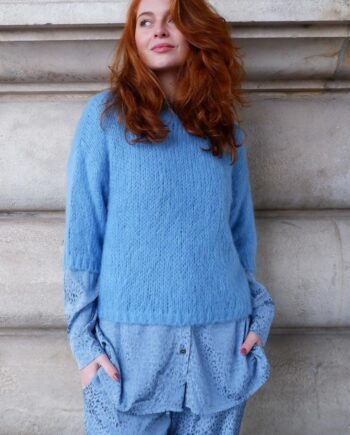 Black Colour Jumper Casey Sea Blue