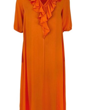 Black Colour Kjole Lily Orange