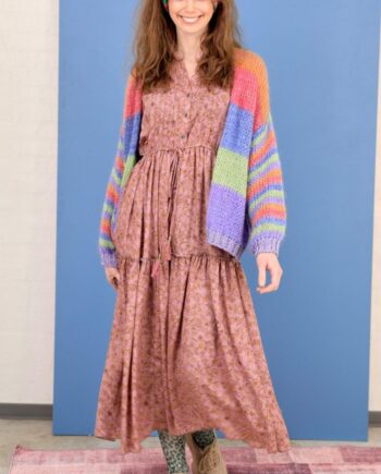 Black Colour Kjole Luna Rose Boho Poetry Rose