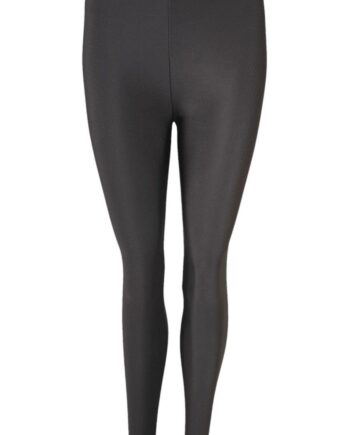 Black Colour Legging Gaya Glossy Dark Grey