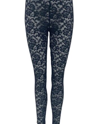 Black Colour Leggings Eloise Lace Black