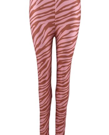 Black Colour Leggings Zen Zebra Candy Rose